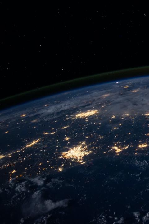 earth from space