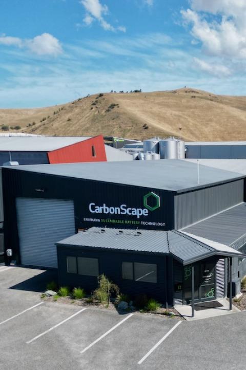 The CarbonScape pilot plant in New Zealand — lithium-ion batteries