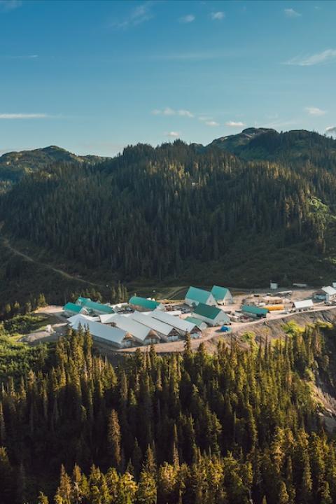 The Eskay Creek mine site in the mountains of Northwestern Canada — responsible mining 