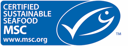 MSC Blue Fish Label