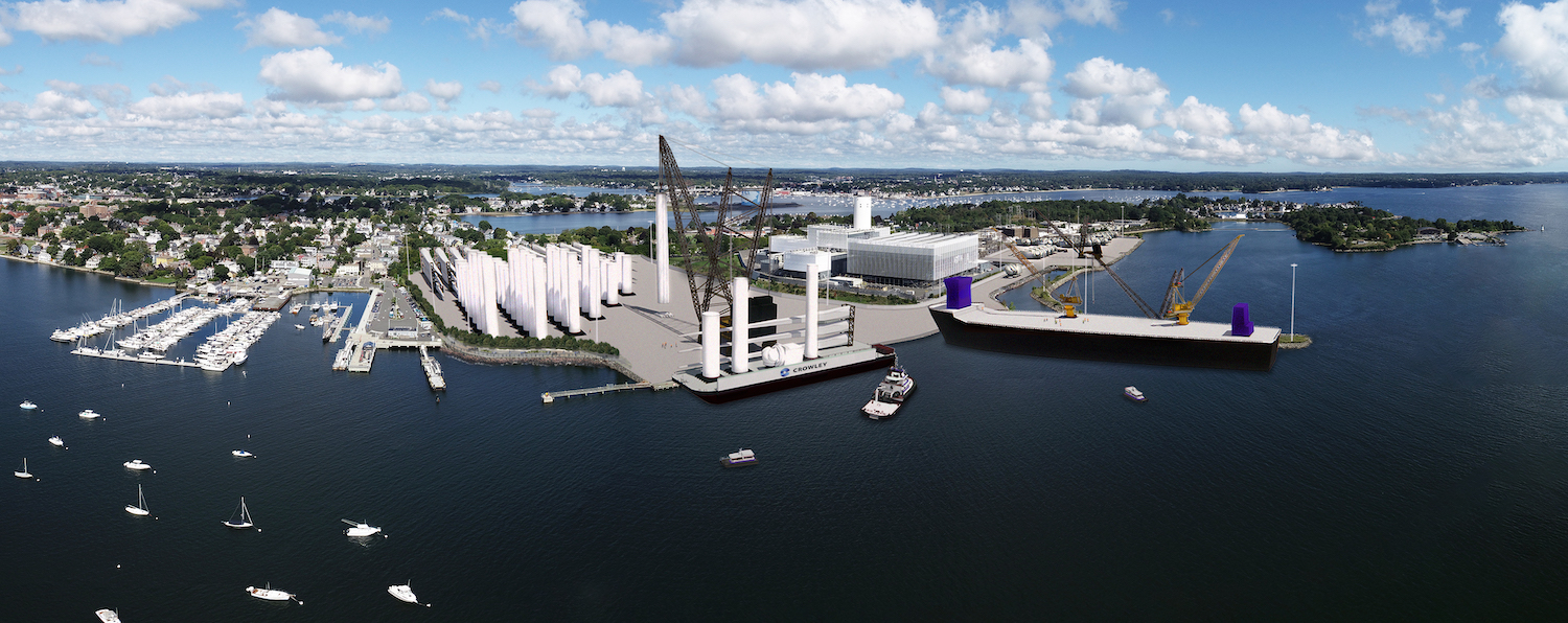 Salem offshore wind terminal