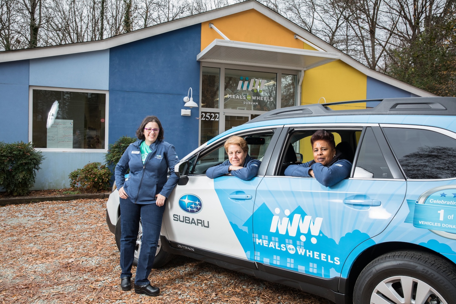 subaru vehicle for meals on wheels