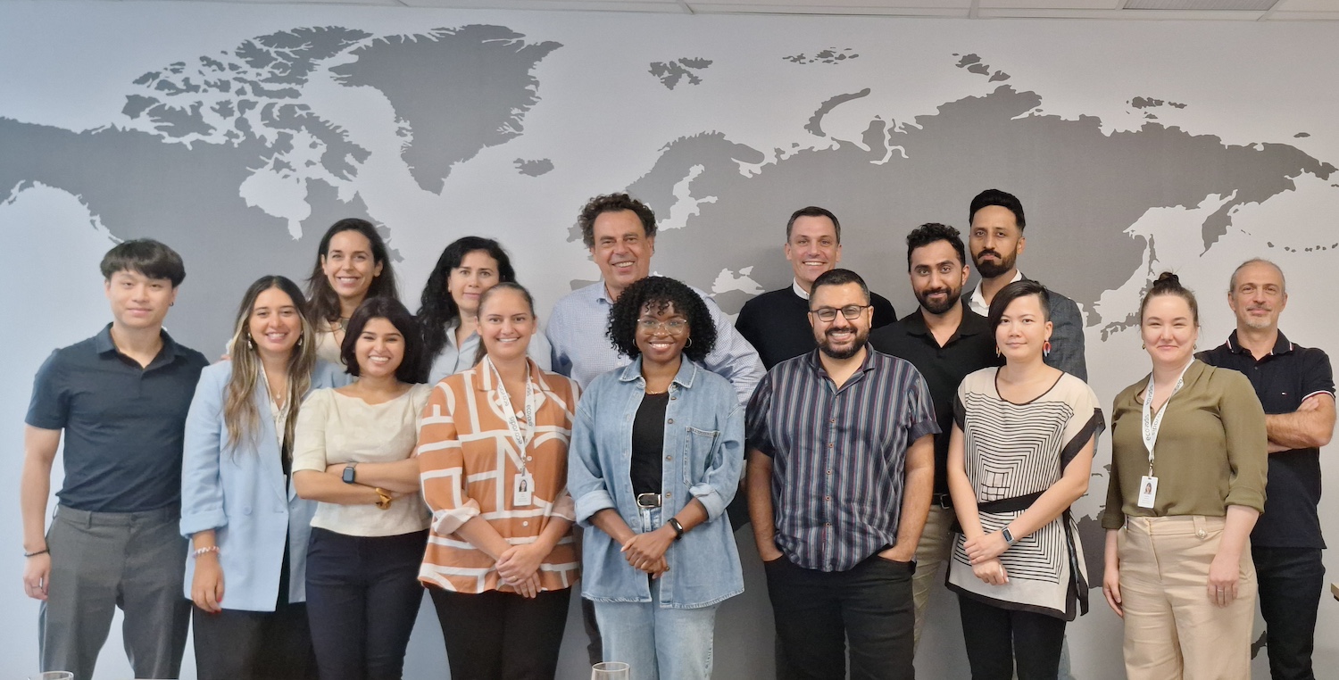 The Toronto EcoVadis team smiles at the camera — worker voice