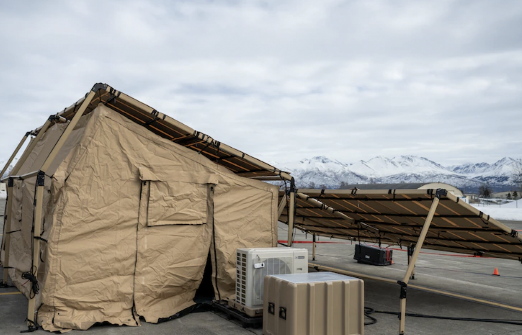 Pvilion integrates solar cells into fabrics to create versatile, energy-generating products for the U.S. military, among other customers. (Image courtesy of Pvilion.)