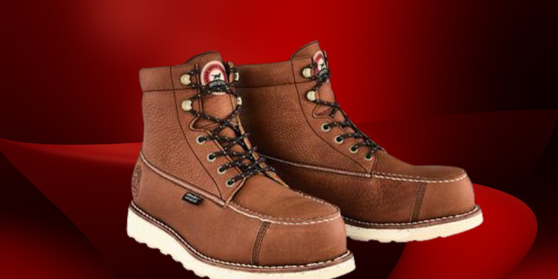 eye catching out look of Irish Work Boots for concrete