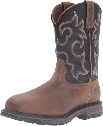 Ariat thinsulate leather work boots-(400 gram, square toe)