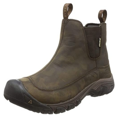 KEEN Anchorage 3 Pull On Work Boots for Extra Wide Feet
