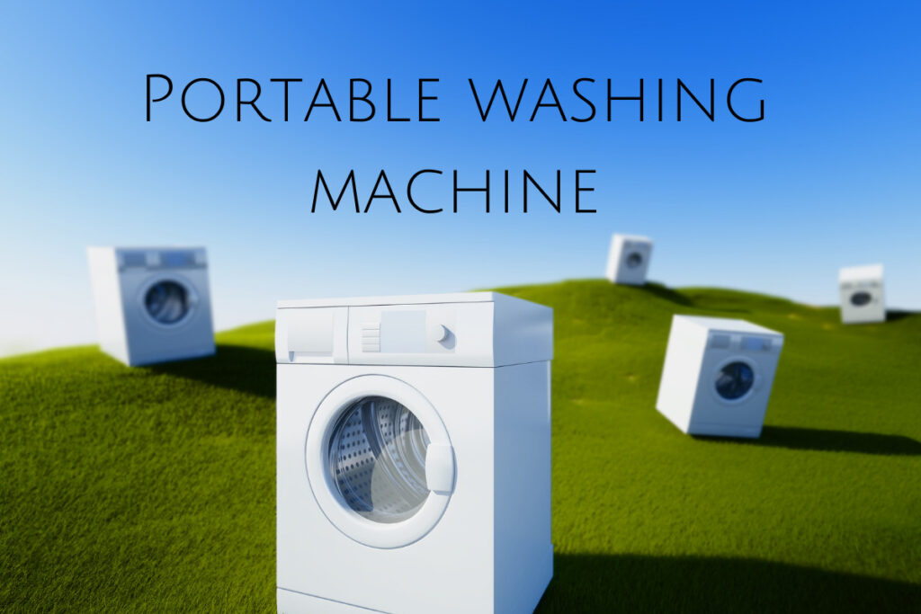 Portable Washing Machine to get smell out of work boots