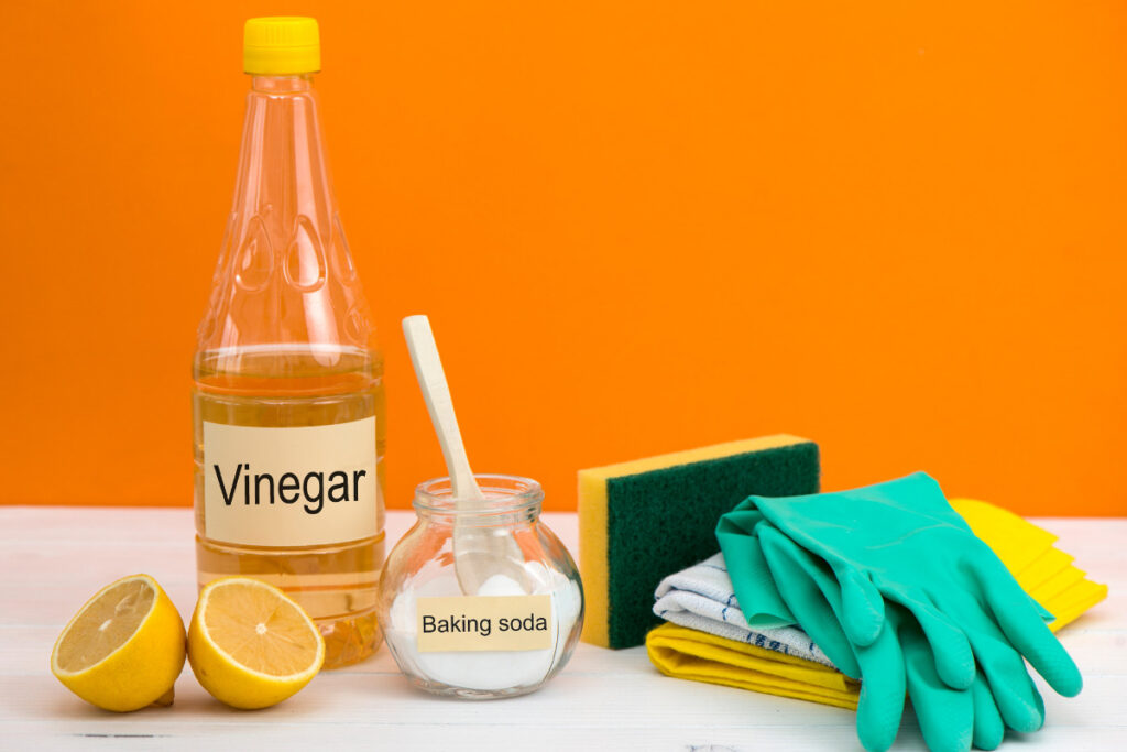 Vinegar and Soda to get rid of foot odor in work boots
