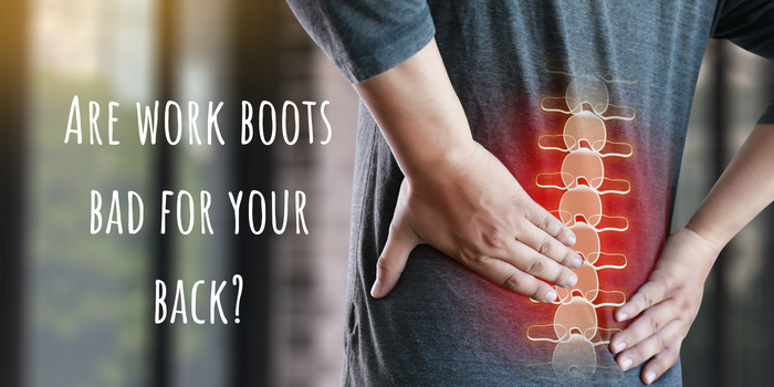 are boots bad for your back