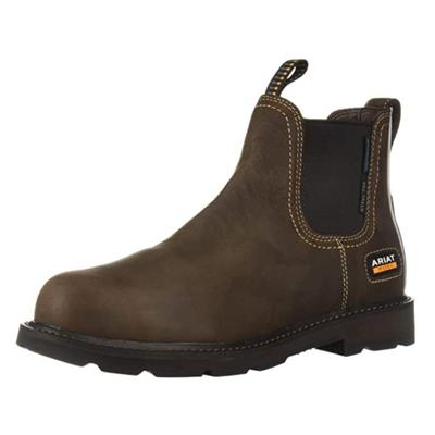 Ariat-Groundbreaker-Chelsea-Waterproof-Steel-Toe-Work-Boot-–-Mens-Leather-Boots